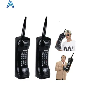 PVC air blow inflatable mobile phone cellphone model toy for advertising promotional phone toy