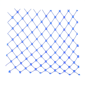 Moderna Rete Luminosa LED Blu 3m x 2m per Decorazioni Esterne di Capodanno - Product Image 1