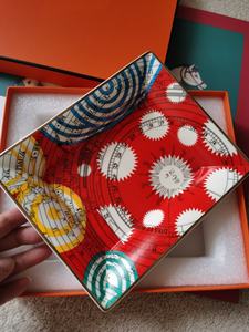 Cenicero grande rojo sencillo para banquetes, hogar, oficina y restaurante - Product Image 3