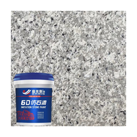 Prix usine Acrylique Marbre Pierre Peinture Texture Multicolore Granit Liquide Revêtement Mur Peinture