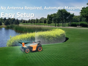 Tondeuse à gazon robotisée sans fil commerciale 12000-24000m² AWD NRTK Vision, robot de coupe d'herbe automatique intelligent pour pelouse - Product Image 3