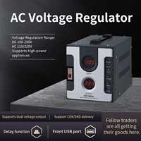 Régulateur de tension automatique AC, stabilisateur 110V 220V AVR, grossiste