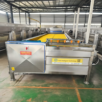 2024 livraison gratuite brosse Type laveuse/éplucheur Machine pour carottes pommes de terre nettoyage épluchage pas cher prix pour Fruits légumes maïs