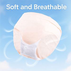 Nouvelle <span class=keywords><strong>serviette</strong></span> d'hygiène pour femmes enceintes - Gaze de coton double face, lavable, douce, respirante, <span class=keywords><strong>serviette</strong></span> hygiénique pour les règles, pour peaux sensibles - Product Image 4