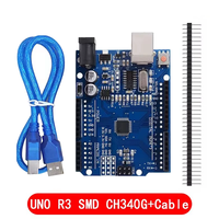 Carte de développement -R3 de haute qualité, neuve et originale - ATmega328P-PU + ATmega16U2/CH340 DIP, kit de démarrage DIY, Linux, Android
