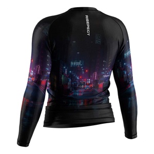 เสื้อกีฬาแขนยาวสำหรับผู้ชายเสื้อกีฬาแบบต่อสู้สำหรับผู้ชาย - Product Image 2