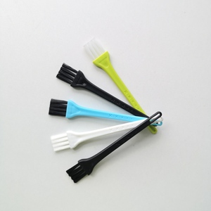 Miễn phí Mẫu loq moq bán buôn nhiều màu nhựa mini làm sạch bàn chải bàn chải bàn chải - Product Image 3