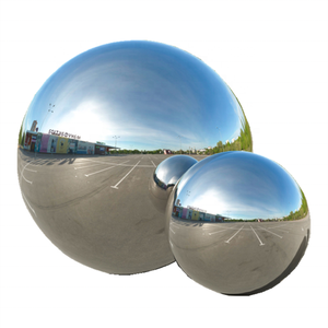 Bola de acero inoxidable para colgar, decoración, 100mm - Product Image 1