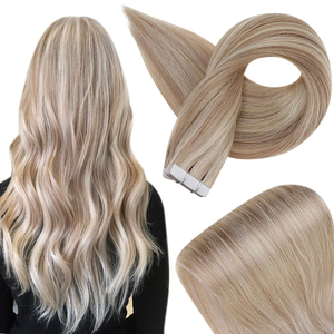 Extensioni per capelli Topelles Virgin Hair Piano <span class=keywords><strong>Mix</strong></span> Color con nastro adesivo e nastro lungo - Product Image 5