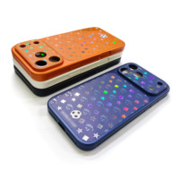 Coque de téléphone laser Football pour iPhone 18 17 16 15 14 Pro Max, motif acrylique irisé anti-rayures pour les passionnés de football