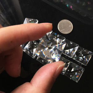 투명 사각 크리스탈 비즈 프리즘 MH-12514 - Product Image 3