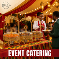 Plat de service en acier inoxydable 8L avec support doré, chauffe-plat à alcool détachable pour mariages, banquets et buffets