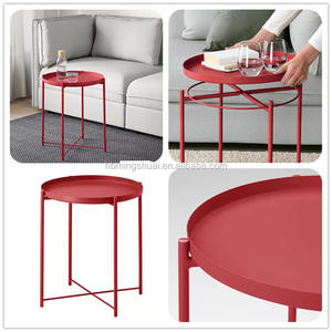 Lato <span class=keywords><strong>Tavolo</strong></span> <span class=keywords><strong>rosa</strong></span> Divano Vassoio di Caffè <span class=keywords><strong>Oro</strong></span> Piccolo Accento End Tè Rotondo di Metallo Letto Comodino Tavolino Moderno Per Soggiorno camera Da Letto - Product Image 6