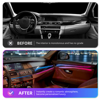 KYNCHO pour BMW Série 5 F10, éclairage ambiant de voiture, éclairage symphonique intérieur, lampe 12V, lampe décorative de voiture, éclairage intérieur automobile