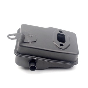 40-5/43044-5 Mower Exhaust Muffler <b>Black</b> Replacement Part For <b>Trimmer</b> Brush Cutter - Product Image 2