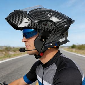 <span class=keywords><strong>Casque</strong></span> de <span class=keywords><strong>moto</strong></span> en fibre de carbone ABS le plus populaire, casques de <span class=keywords><strong>moto</strong></span> pour adultes, rabattables, garantie d'usine d'un an - Product Image 6