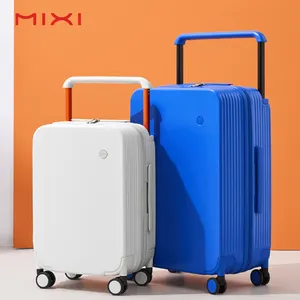 Mixi יוקרה PC מטען קליפה קשה תא מטען סט נסיעות גלגלים לשאת פיירפוקס חכם עגלת מזוודות