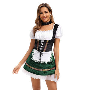 섹시한 섹시한 옥토버 페스트 독일 맥주 벤치 의상 숙녀 플러스 사이즈 멋진 원피스 축제 메이드 캐릭터 - Product Image 3
