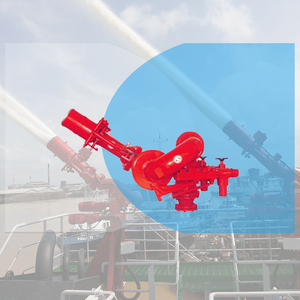Vente directe usine – Canon de lutte contre l'incendie marin réglable, double usage mousse/eau - Product Image 4