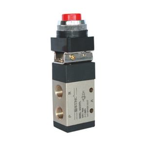 صمام هوائي يدوي ميكانيكي STNC شعبي، مكافئ لـ MSV98322، سلسلة G322 الجديدة، 3/2 اتجاه، G1/4، مغلق عادةً - Product Image 3