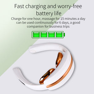 Masseur intelligent rechargeable OEM pour le cou et les épaules, soulagement par impulsions avec chaleur profonde, cible les douleurs cervicales et des épaules - Product Image 6