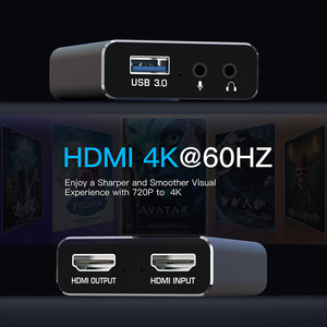 Pour HDMI USB 3.0 répartiteurs d'équipement de streaming vidéo convertisseurs pour carte de <span class=keywords><strong>Capture</strong></span> PC Nintendo <span class=keywords><strong>Switch</strong></span>/caméra/PS4/PS5/Xbox 4K 60fps - Product Image 6