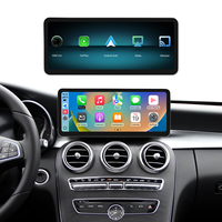 Nouveau Linux écran Ultra-mince sans fil Carplay Android Auto 12.3 ''récepteur Radio multimédia pour Mercedes Benz NTG5.0 classe C GLC