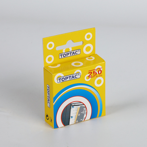 Étiquettes autocollantes rondes avec anneau de renfort, étiquettes adhésives en papier vierge pour cadre <span class=keywords><strong>photo</strong></span> - Product Image 1