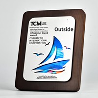 Plaques, certificats, trophées et médailles personnalisables en quartz transparent avec impression UV en relief 3D et finition miroir – Cadeaux d'affaires sur mesure