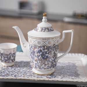 Western Style Modern Luxury Eco-Friendly Ceramic Coffee & <b>Tea</b> <b>Sets</b> with Elegant Water Cups for Afternoon <b>Tea</b> - Product Image 3