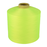 Filament de polyester DTY 100% teint, fil fantaisie haute ténacité, écologique, antibactérien