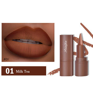 <span class=keywords><strong>Crayon</strong></span> à lèvres pointu OMG, fini mat, longue tenue, rouge à lèvres <span class=keywords><strong>chocolat</strong></span>, taille standard, fabriqué à Guangzhou - Product Image 6