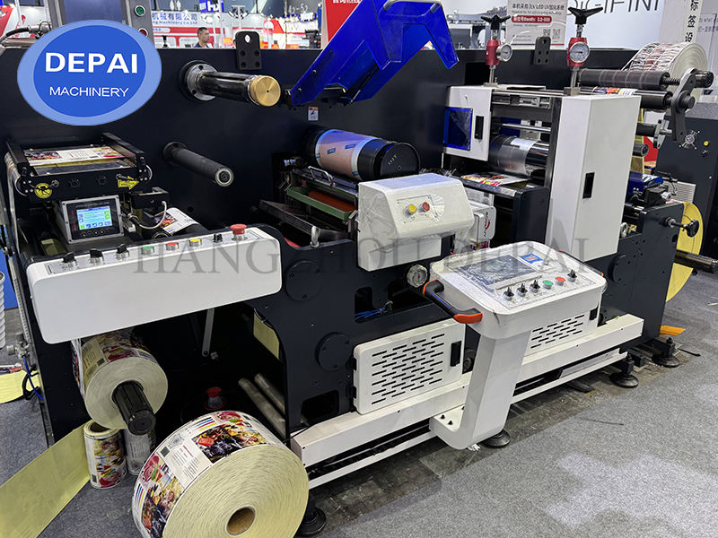 Intermittent Printing and Semi Rotary Die Cutting Machine 350 450 for ...