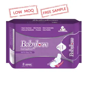 Baby Love Brand Ultra Soft Non Woven Sanitary Napkins Unscented Regular Winged Super Speed Absorption Sanitary Pads