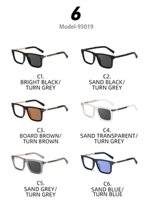 Partagas Wholesale Fashion Photochromic Photogray Square Anti Blue Light Blocking Eyeglasses Optical <strong>Spectacle</strong> <strong>Frame</strong> for Men - Product Image 5