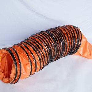 Ventilador de ventilación portátil de 600mm <span class=keywords><strong>Tubo</strong></span> <span class=keywords><strong>flexible</strong></span> Lona <span class=keywords><strong>Tubo</strong></span> de ventilación Conducto de <span class=keywords><strong>aire</strong></span> - Product Image 2