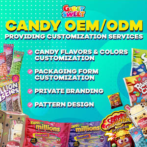 Wholesale Candies 25g Mentoss Grape and Strawberry Flavors Big Size Skittless Candy in Bottle Purple Crispy <strong>Mega</strong> Chew Candy - Product Image 4