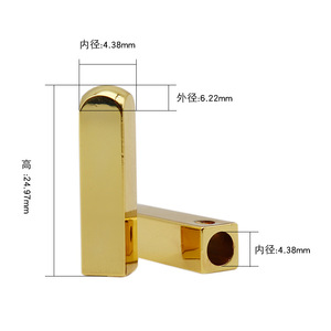 ขายส่งอุปกรณ์ตกแต่งรองเท้าโลหะสีโรสโกลด์ยี่ห้อ YH แบบ DIY ทำมือ พร้อมสกรูข้างและหัวเข็มขัด จากกวางตุ้ง - Product Image 5
