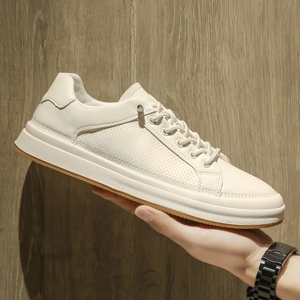 Nuevas Sandalias Casuales de Primavera Verano para <span class=keywords><strong>Hombre</strong></span>, Zapatillas Deportivas con Plataforma y Suela Gruesa, con Cordones, Cómodas y Transpirables - Product Image 2