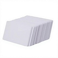 Carte de membre RFID 125 kHz en PVC vierge, étanche, imprimable thermiquement, sans contact, OEM/ODM, vente en gros en usine, approvisionnement en vrac