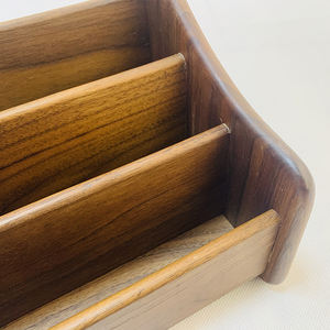 กล่องเก็บไม้ตกแต่งบ้านและประหยัดพื้นที่กล่องเก็บของทำจากไม้ธรรมชาติที่กำหนดสีได้เอง - Product Image 6
