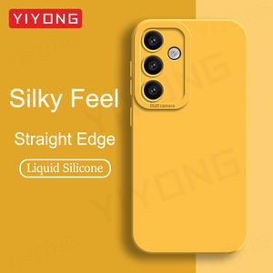 Coque arrière pour Samsung Galaxy A54 A55 A56 5G en stock, protection de l'appareil photo double, antichoc, vente en gros, coque de téléphone en silicone liquide souple - Product Image 2