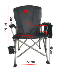 Barato al aire libre plegable portátil sillas de campamento plegable Camping Popular Silla de playa Silla de pesca - Product Image 5