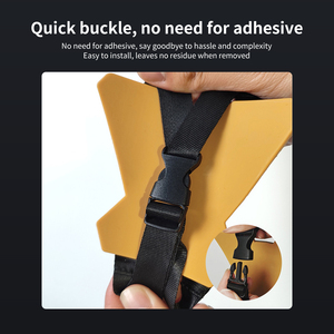 Mechrig磁気クイックリリースヘルメットマウントアクション用カム電話ホルダーGoProアダプター付き - Product Image 2