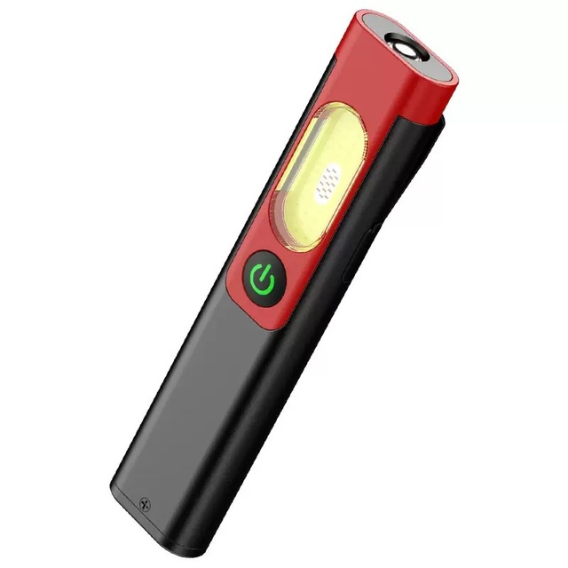 Portable Aluminum Alloy ABS Flexible Light Multifunction Outdoor Repair Magnetic Pen Clip Work Light