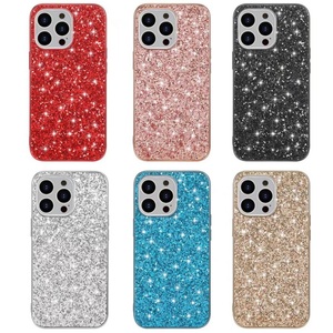 Funda Protectora de Teléfono 2 en 1 de TPU Suave con Diamantes y Galvanoplastia de Lujo para <span class=keywords><strong>iPhone</strong></span> 12 13 Pro Max - Product Image 6