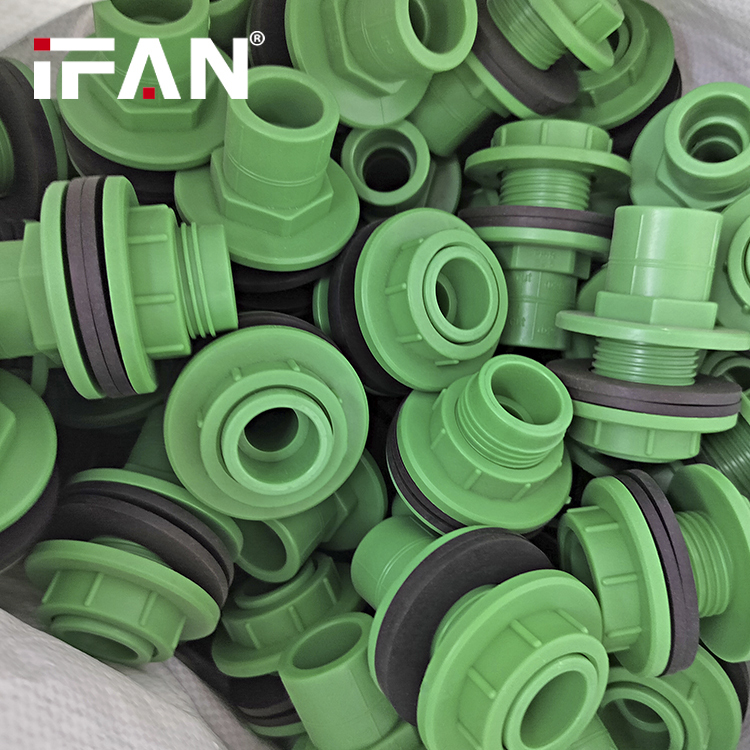 IFAN Factory OEM PPR Water Pipe Fittings Plumbing 20-110MM Crossover Manifolds Elbow Ball Valves PPR Fittings · image 1
