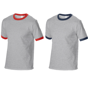 180Gsm stampa grafica personalizzata nuovo colore elegante americana fantasia azienda grigio T-Shirt per gli uomini - Product Image 2
