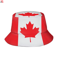 Chapeau Bob en Polyester Série Fans Événement Sportif 2026 avec Logo Personnalisé et Drapeau du Congo pour Cadeau