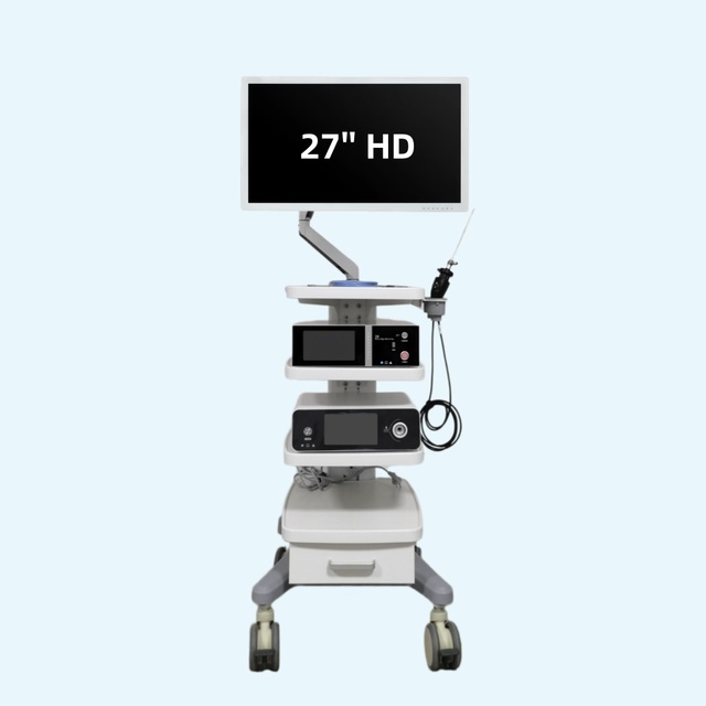 HD 27 Inches Veterinary Optical Imaging Equipment Endoscope Camera System Tower for Animal Diagnosis and Surgery